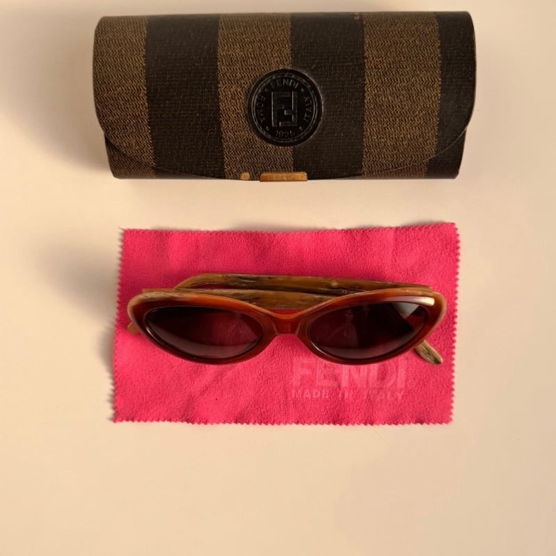 Vintage Fendi Amber Sunglasses