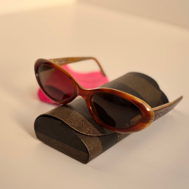Vintage Fendi Amber Sunglasses