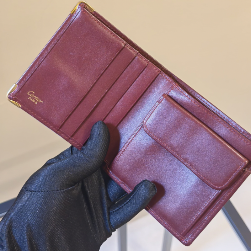 Cartier Vintage Red Wallet