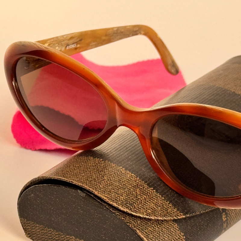 Vintage Fendi Amber Sunglasses