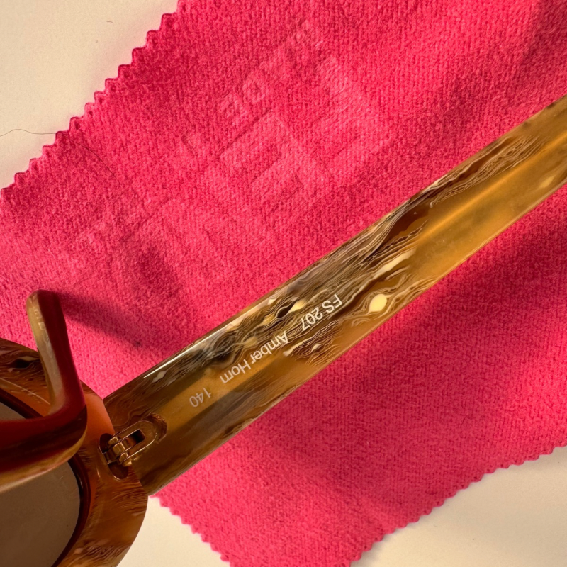 Vintage Fendi Amber Sunglasses