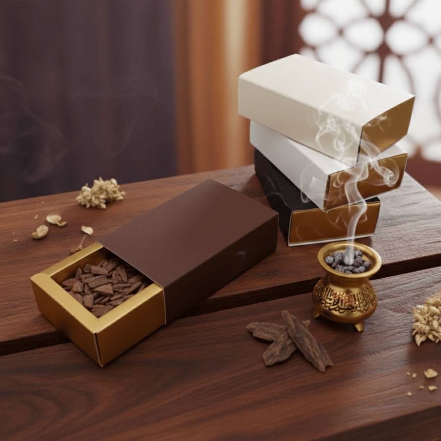 علب بخور فاخرة بعدة ألوان
