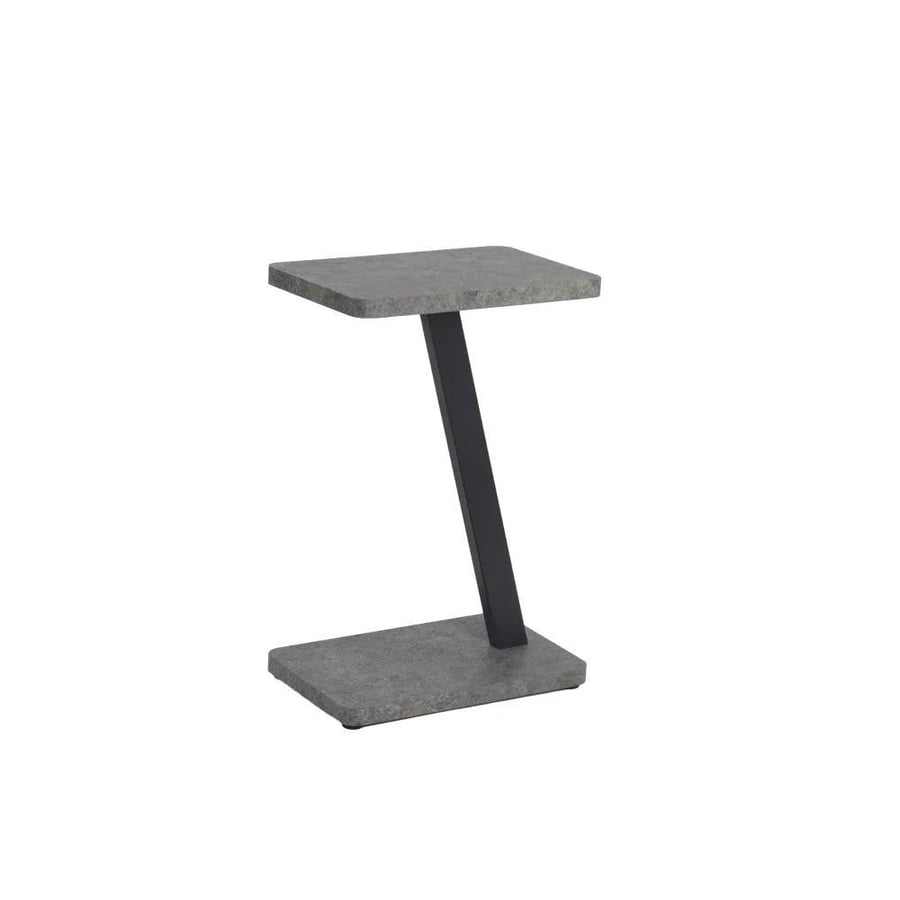 Side service table with a smart design