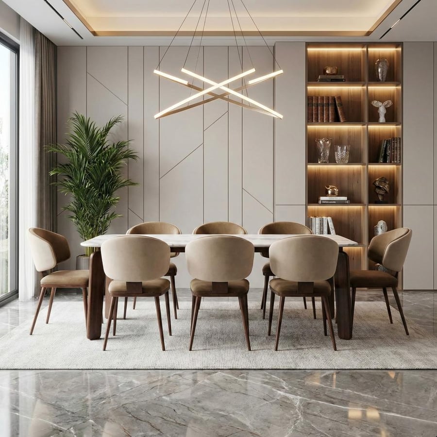 Dining table set (1+8) – a modern touch for your home