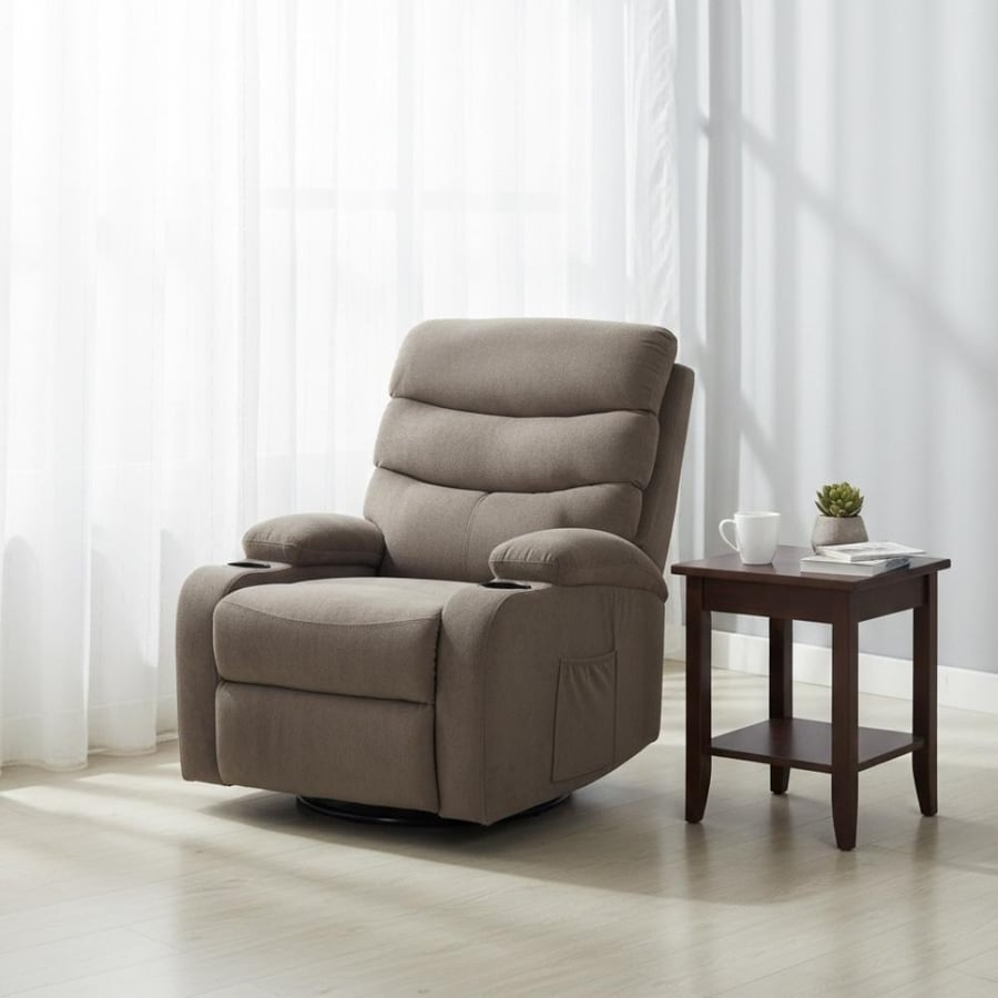 Rotating relaxation chair with a comfortable and soft design