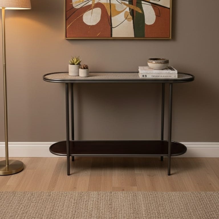 Antique Gray Console – An artistic touch that summarizes elegance
