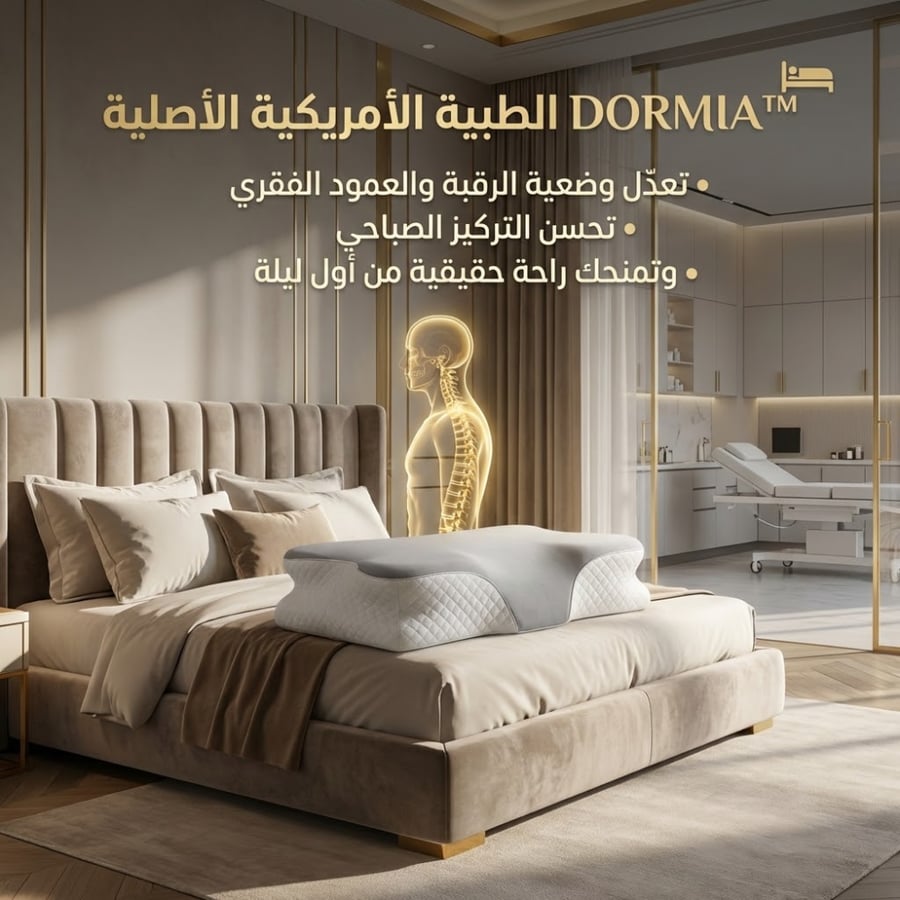 اشتري اليوم الوسادة الطبية الامريكية  الآصلية من اكبر براند امريكي بخصم ٨٠٪ بمناسبة الافتتاح في الرياض