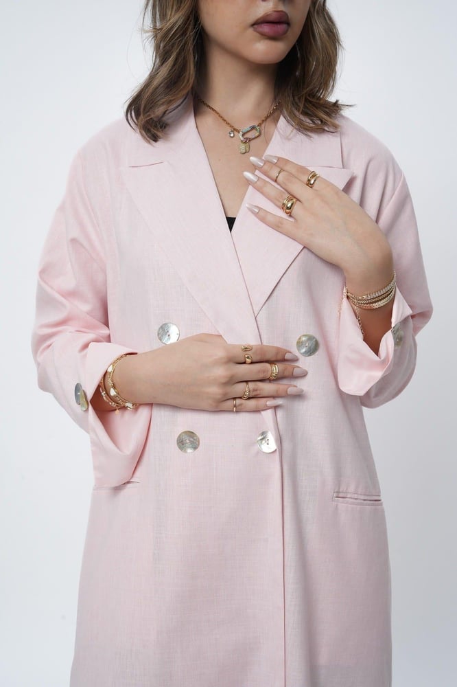 Sulaya the blazer Baby pink