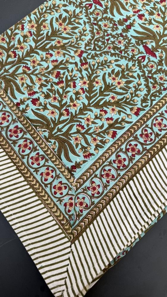Dining table cover for 6-8 chairs