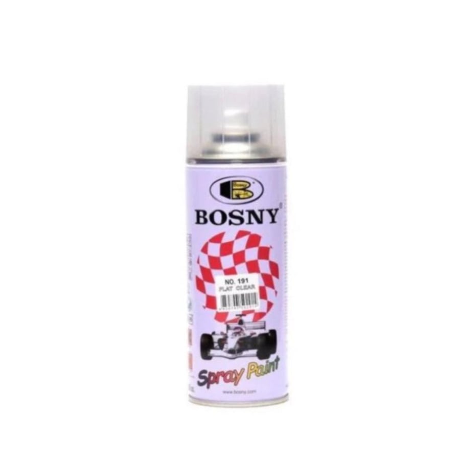 Bosny spray paint clear lacquer
