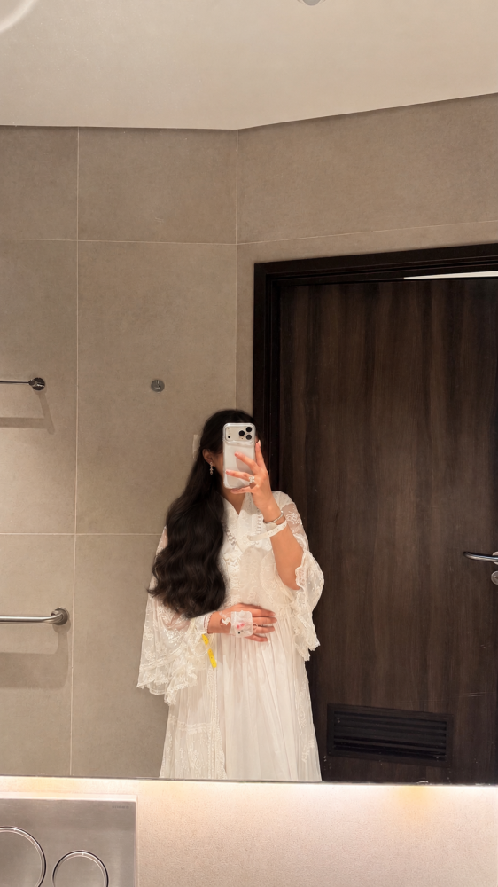 روب استقبال | Ivory Lace Robe