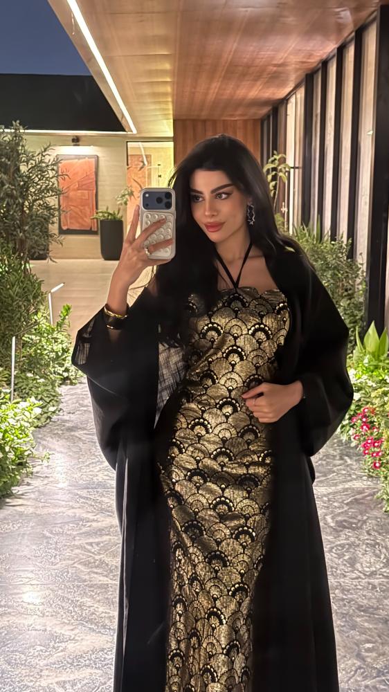 Black x Gold dress
