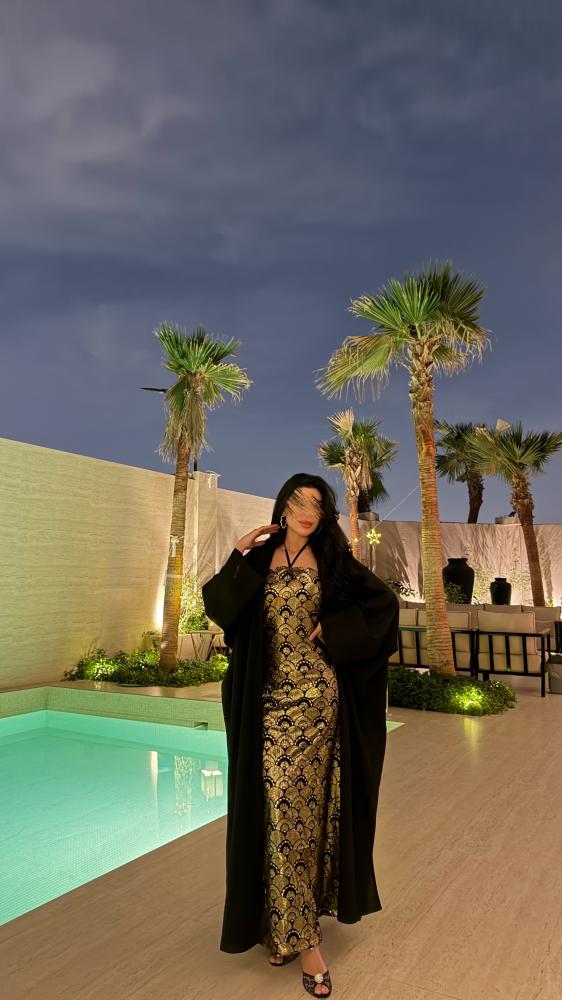 Black x Gold dress