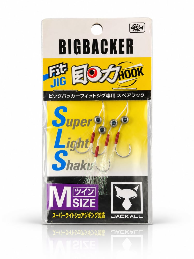JACKALL BIGBACKER Fit JIG HOOK – Super Light Shaku
