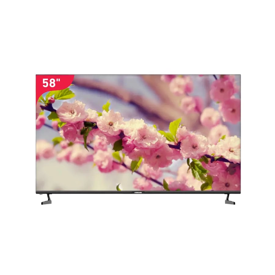 شاشة نيكاي NIK60MEU4STN – 58 بوصة – سمارت 4K UHD – نظام webOS – تصميم عصري
