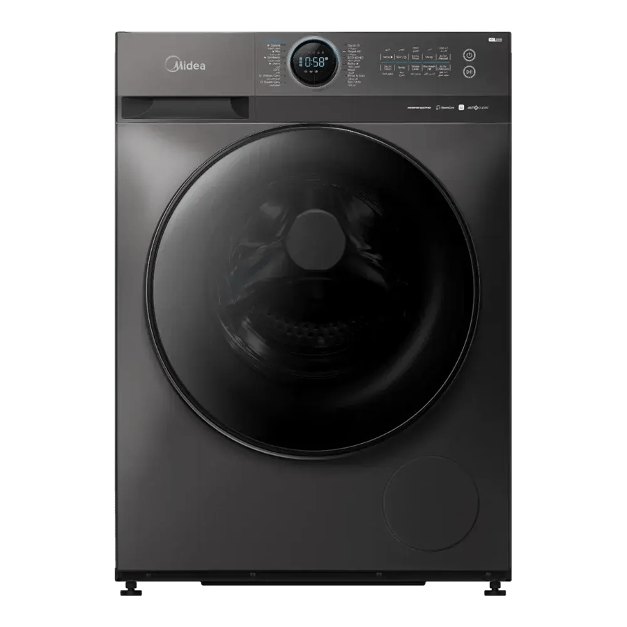 غسالة ومجفف ميديا أمامي 12 كجم غسيل و8 كجم تجفيف – تيتانيوم – MF200D120W1TSA