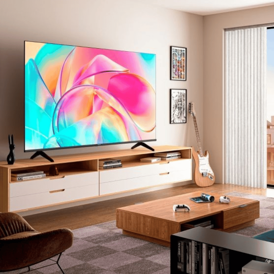 هايسنس شاشة تلفزيون 75 بوصة ، UHD، 4K، HDR10، DTS، وضع الألعاب، التحكم الصوتي - 75E7KQ