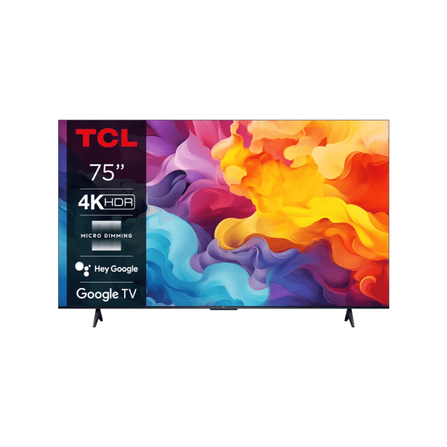 شاشة TCL 58 بوصة سمارت 4K UHD – Google TV – HDR10 – موديل 58V6B