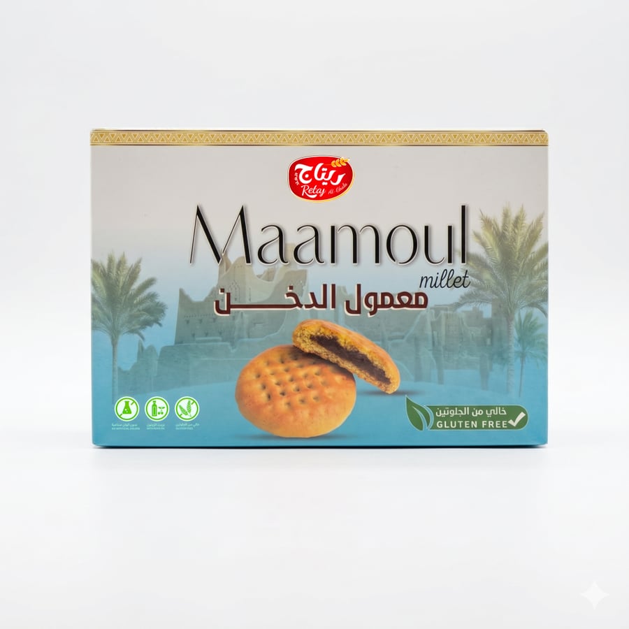 معمول الدخن بدون جلوتين