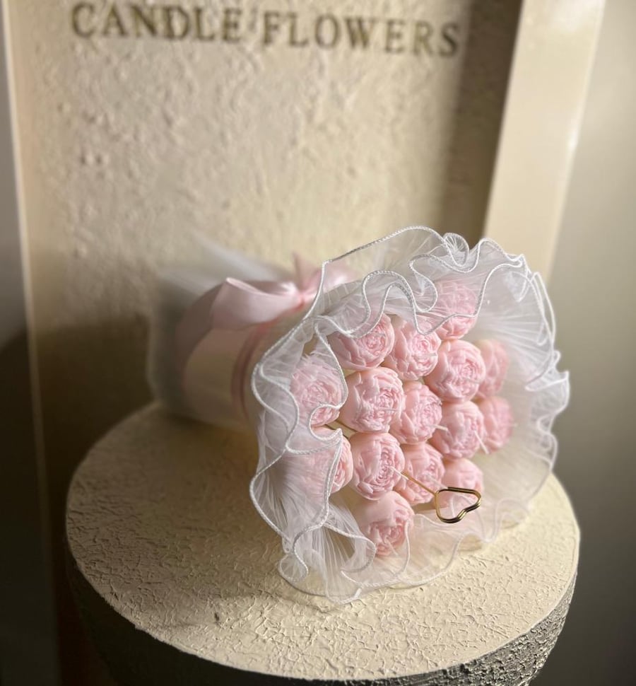 Soap flower bouquet باقة ورد الصابون