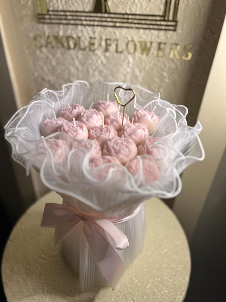 Soap flower bouquet باقة ورد الصابون