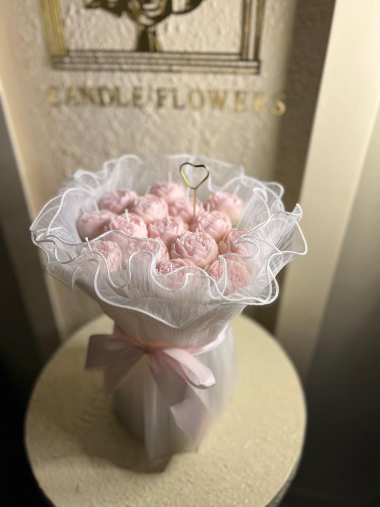 Soap flower bouquet باقة ورد الصابون