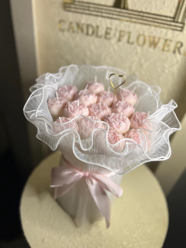 Soap flower bouquet باقة ورد الصابون