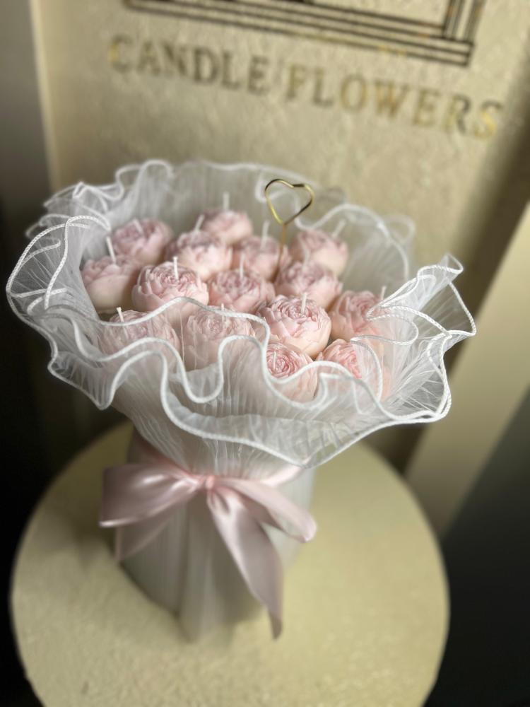 Soap flower bouquet باقة ورد الصابون