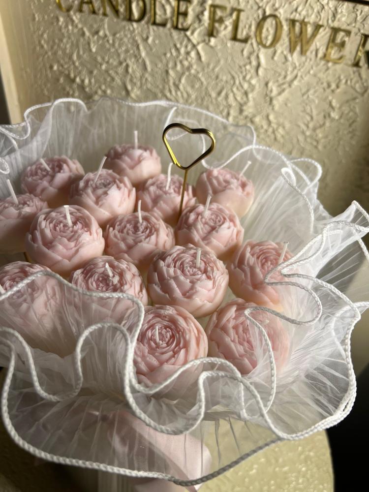 Soap flower bouquet باقة ورد الصابون
