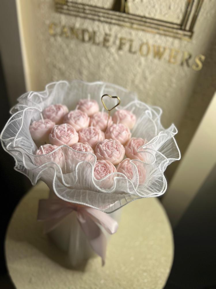 Soap flower bouquet باقة ورد الصابون