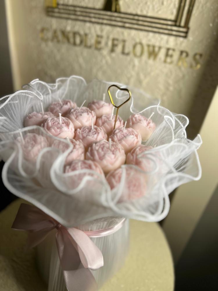 Soap flower bouquet باقة ورد الصابون