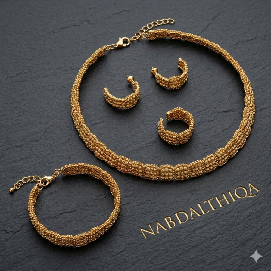 Luxury gold-plated set