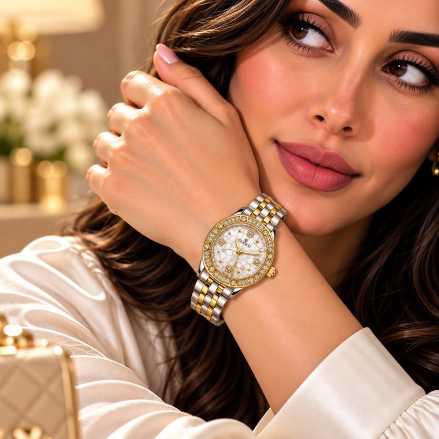 ساعه نسائي كلاسيكو
