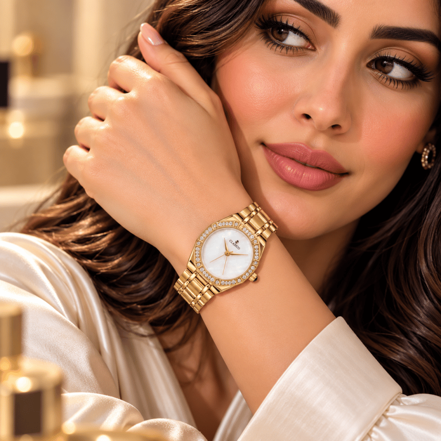 ساعه نسائي كلاسيكو