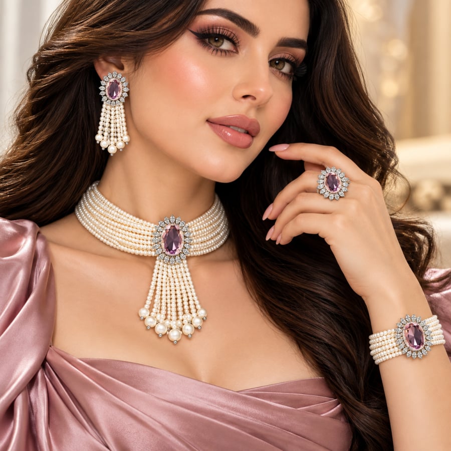 طقم خناقي فاخر