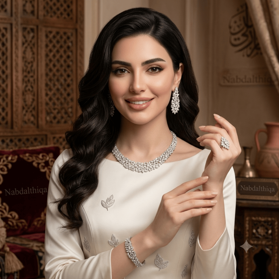 طقم دقة الماس فاخر
