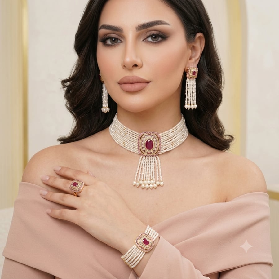 طقم خناقي فاخر
