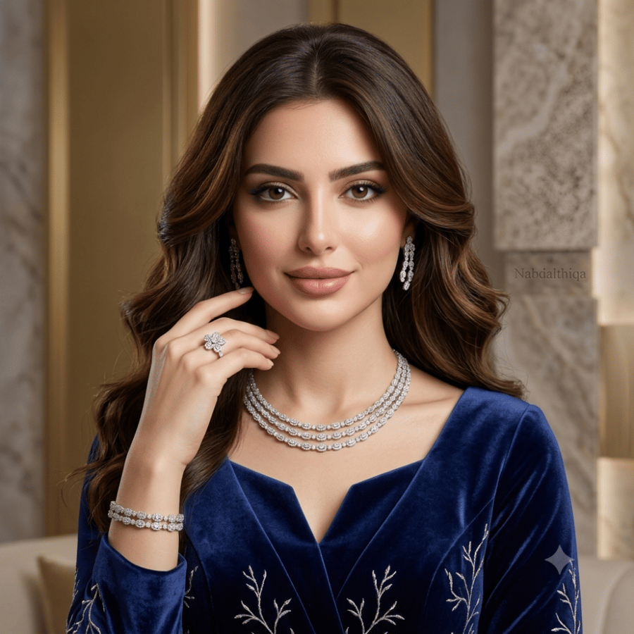طقم دقة الماس فاخر