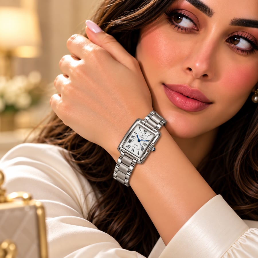ساعه نسائي كلاسيكو