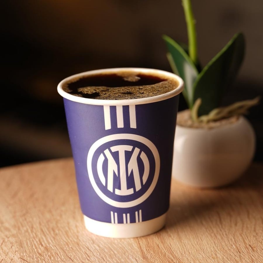اكوب بشعار نادي انتر ميلان حجم 8oz