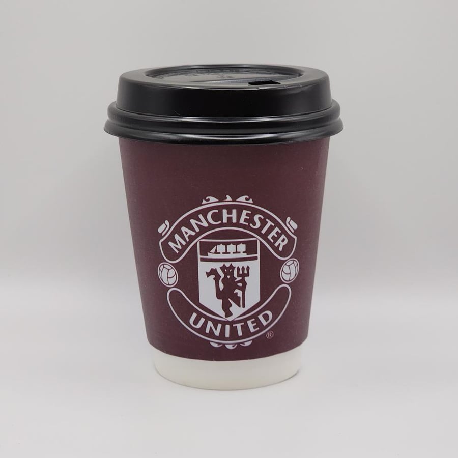 اكوب بشعار نادي مانشستر يونايتد حجم 8oz