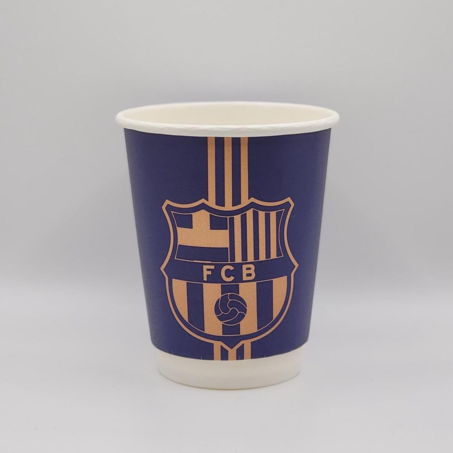 اكوب بشعار نادي برشلونة حجم 8oz