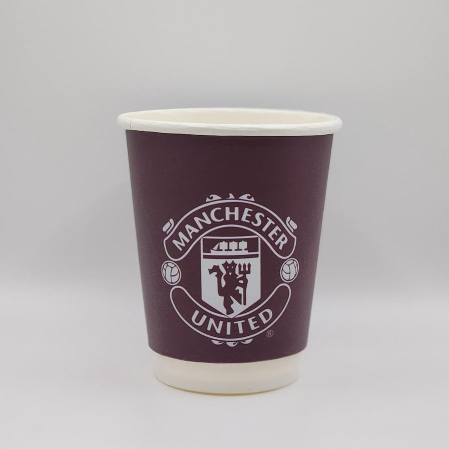 اكوب بشعار نادي مانشستر يونايتد حجم 8oz