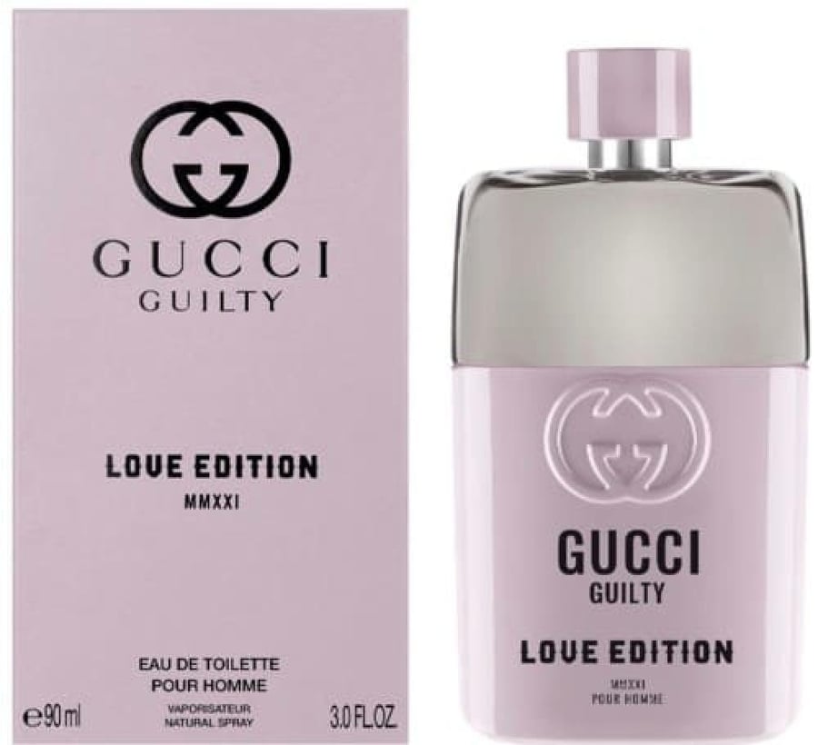 عطر قوتشي غليتي لوف اديشن MMXXI الرجالي او دو تواليت - 90 مل