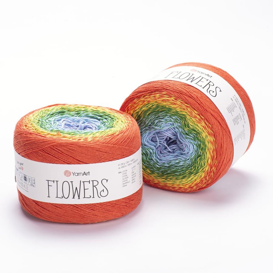 يارن ارت فلاورز 255 YarnArt Flowers فلورز