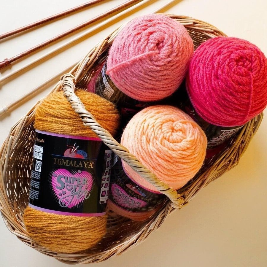 همالايا سوبر سوفت ٢٠٠ جرام Himalaya Super Soft yarn 80832