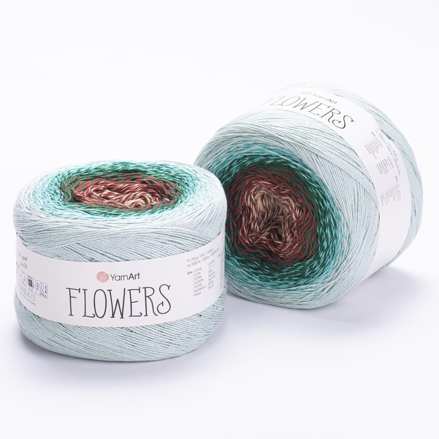 يارن ارت فلاورز 318 YarnArt Flowers فلورز