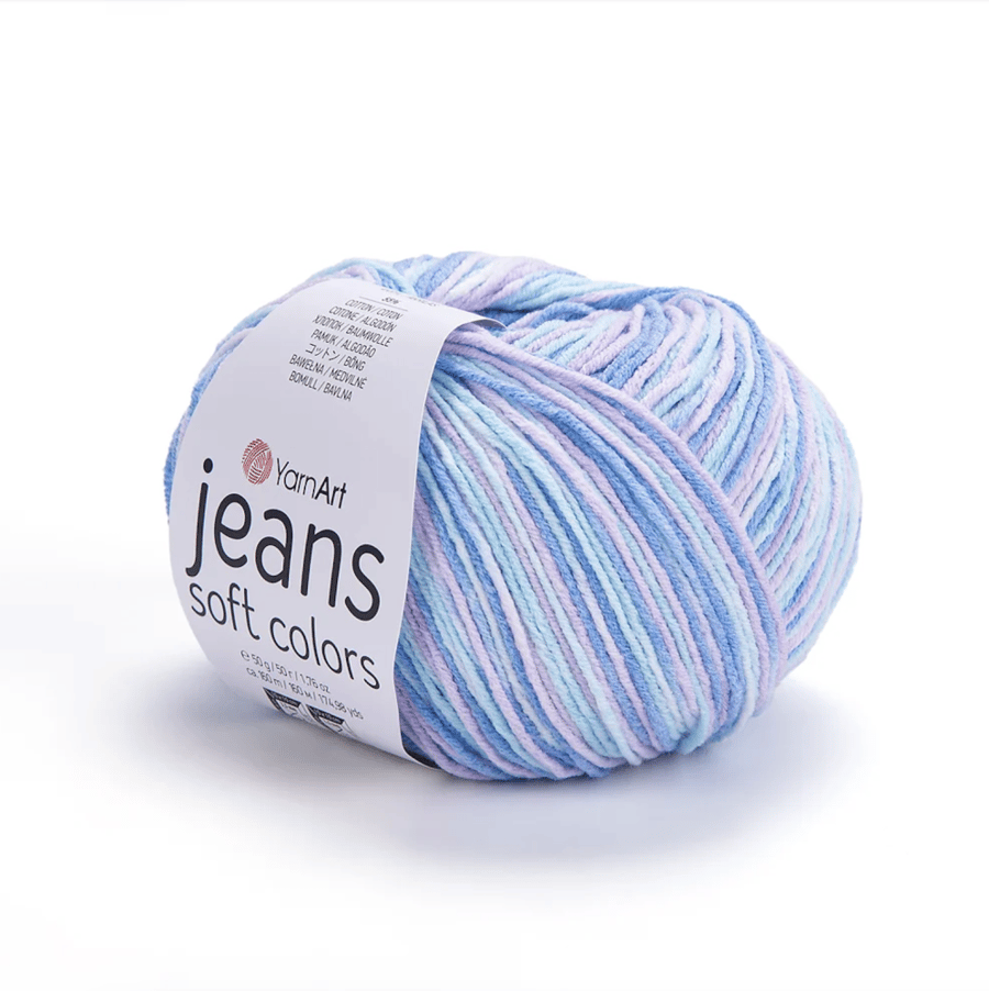 يارن ارت جينز  سوفت كلر 6209  YarnArt Jeans Soft Color