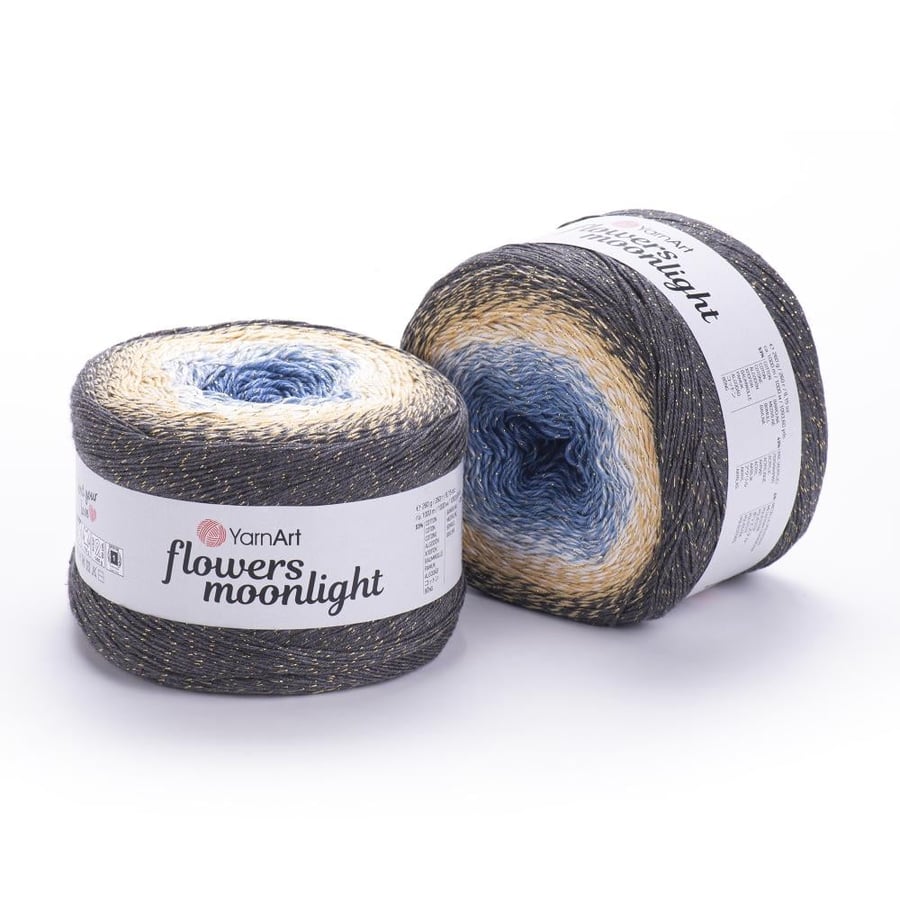 يارن ارت فلاورز مون لايت فلورز 3287 YarnArt Flowers Moonlight