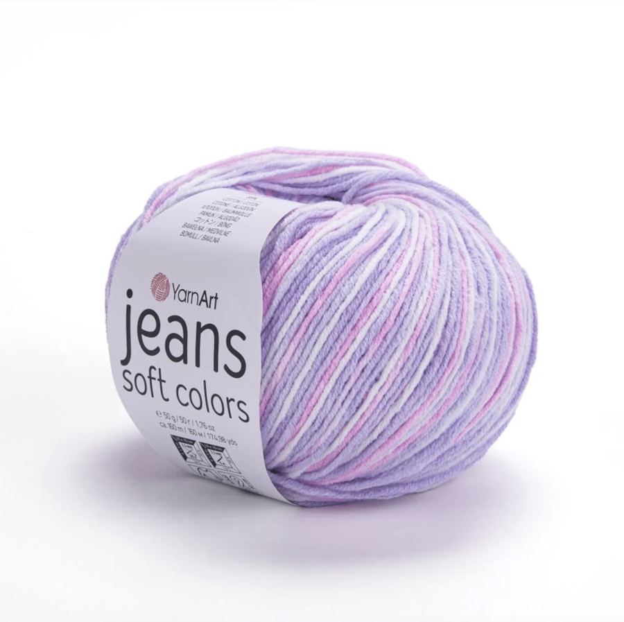 يارن ارت جينز  سوفت كلر 6205  YarnArt Jeans Soft Color